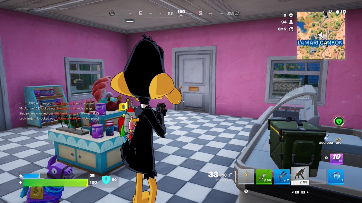 Dangelo231386's tweet photo. @onslaughtiscool Um same thing but um while playing as daffy duck (playing on the switch 2) it looks silly https://t.co/xXLiErSXyW