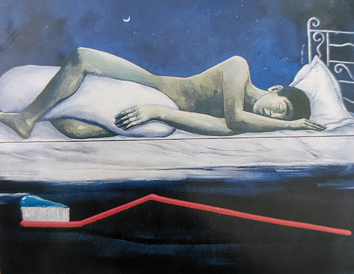 MECARTORIGINAL's tweet photo. Artist - Rajib Chowdhury
Title - No More Dream,Your Toothbruch Is Ready.Wakeup
Medium - Oil on Canvas 
Size - 36" x 48" Inches 
#rajibchowdhury #artist #marwahsartgallery #baroda https://t.co/v1KB8uvegq