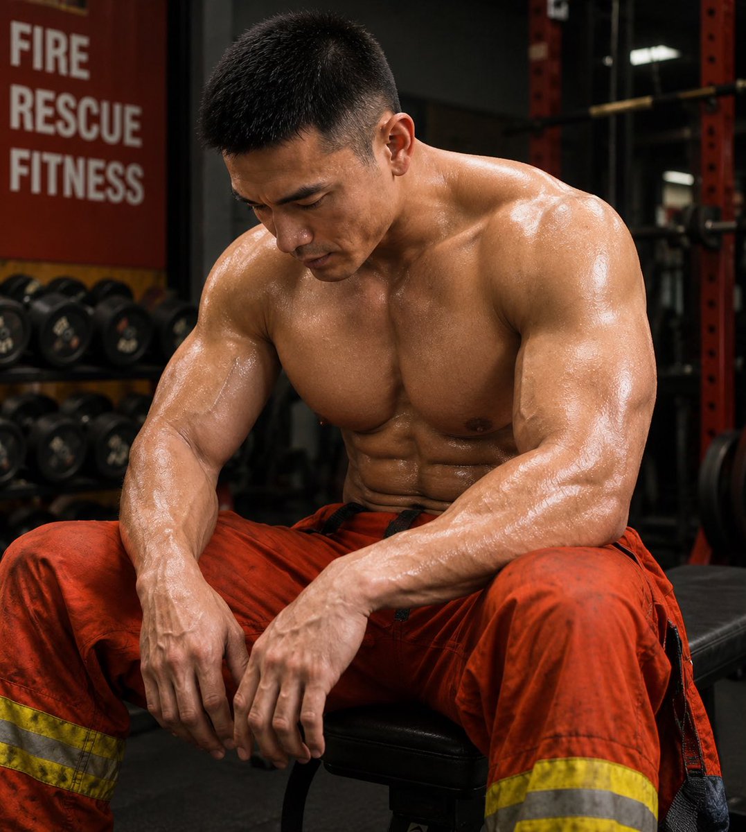 dsenglas's tweet photo. Every angle tells the same story.
Hours in the gym. Countless sacrifices.
One mission: Be stronger than yesterday, so you’re ready when others need you most.

🚒💪

#Firefighter #FireRescue #FitnessMotivation #MensPhysique #StrengthTraining #Discipline #Brotherhood #Workout #Lifestyle #StayReady