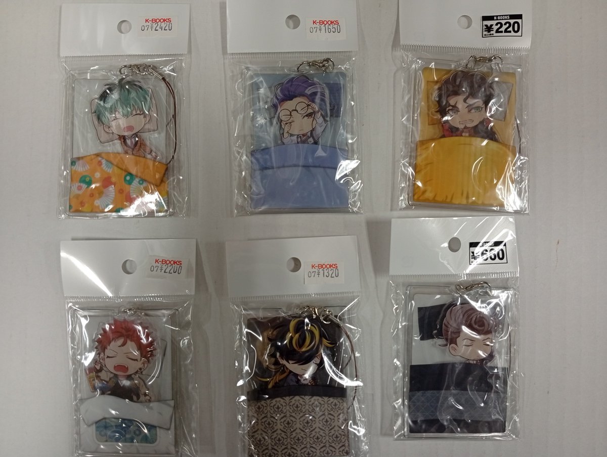 入荷情報】 『ヒプノシスマイク』より おやすみアクリルストラップ 簓