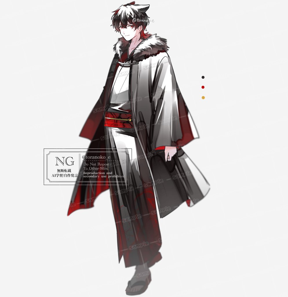 toranoko_e's tweet photo. 次のキャラ販売はオオカミの男性です🐺❤️
つなぐに出品いたします！ https://t.co/Fj1nBRbMrJ