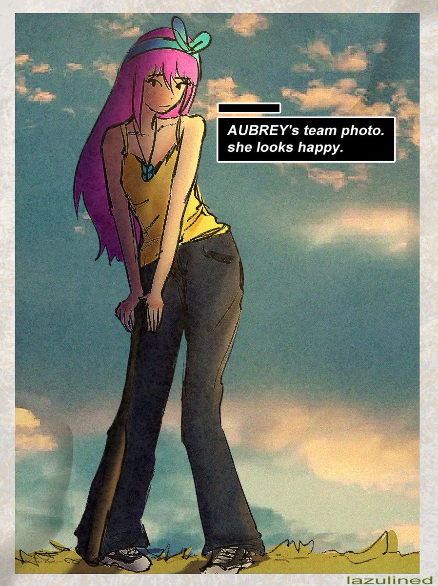 Lazulined's tweet photo. #OMORIFANART #art #omoriau 

you almost wonder how she's stayed with that smile on her face https://t.co/stS1UKodOa