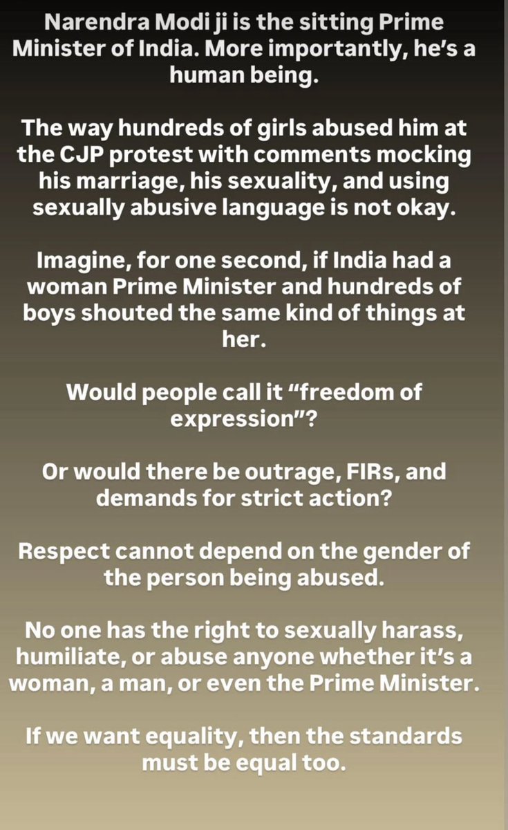 pratiba_sk's tweet photo. Dear Indian parents !

Please DO NOT normalise this behaviour, it will eventually come back to you. 

You have failed all of us.  
I’m shocked beyond belief, how can vulgarity be part of one’s own upbringing. 

You have failed miserably as parents or guardians. These children came from middle or upper-middle-class backgrounds, once the pride of society. 

Generation Z you are not pookie but skibidi. 

We are judging you guys big time.