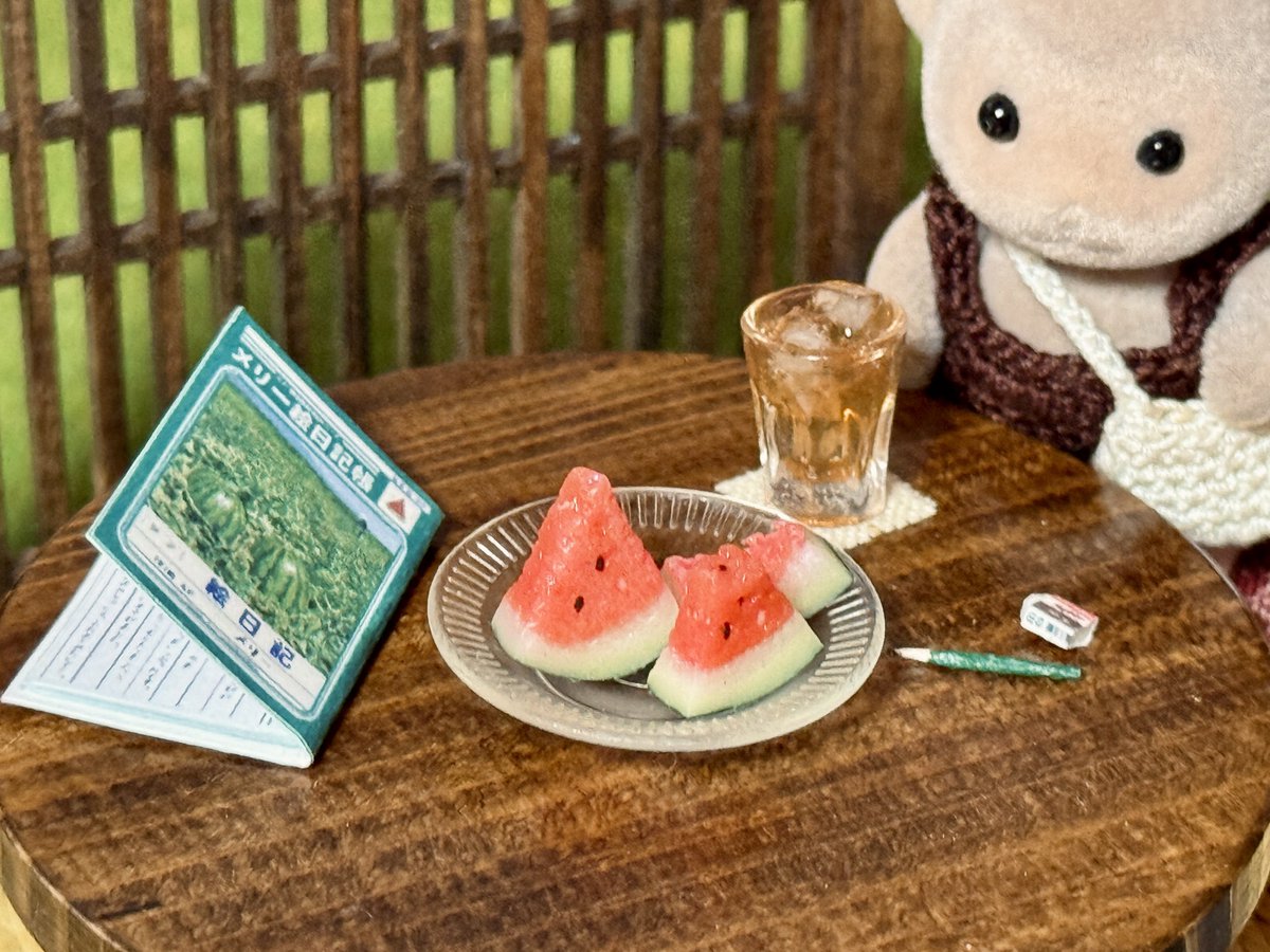 many_merry_'s tweet photo. 本日Minneにて18:00よりカートオープン❣️
夏の新商品「おばあちゃんの家で夏休みセット」を販売します✨️

初の果物？野菜？作りなので新鮮でした☺️
是非チェックしてください💕

https://t.co/tKwlieN25H https://t.co/3zTnVm8NTv