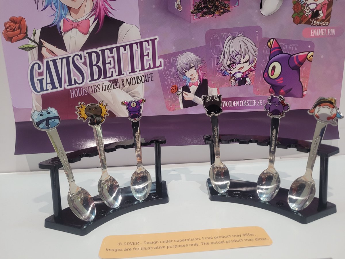 TsukikoIchinose's tweet photo. @nomscafeco They're actually so nice!! And the art is adorable aaaahhhhhh #OffKaiGen5 #Holostars https://t.co/oPkQNhnorx
