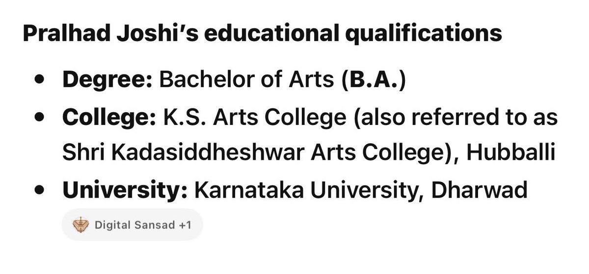SleepyBooi's tweet photo. Meet the new education minister Pralhad Joshi. https://t.co/PKWgnOvRZK