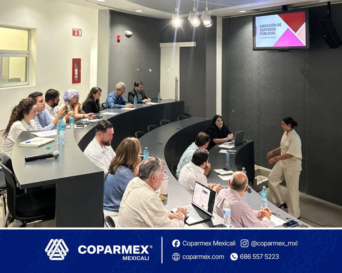 myrajuliet's tweet photo. Mil gracias Coparmex #Mexicali por la invitación a participar en espacios de diálogo con Directores  y Titulares del Ayuntamiento, para mejora  de nuestra ciudad en temas de movilidad,  ambientales, seguridad, etc. Gracias al CDEM por la organización y seguimiento. https://t.co/pfCJEsrAXW