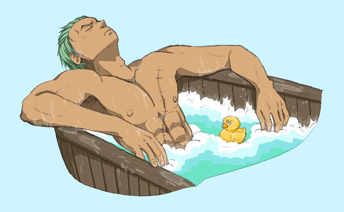 xixidreams's tweet photo. #zoro #onepiece #zosan #sanzo🛀💚💛 https://t.co/soT7LprEFj