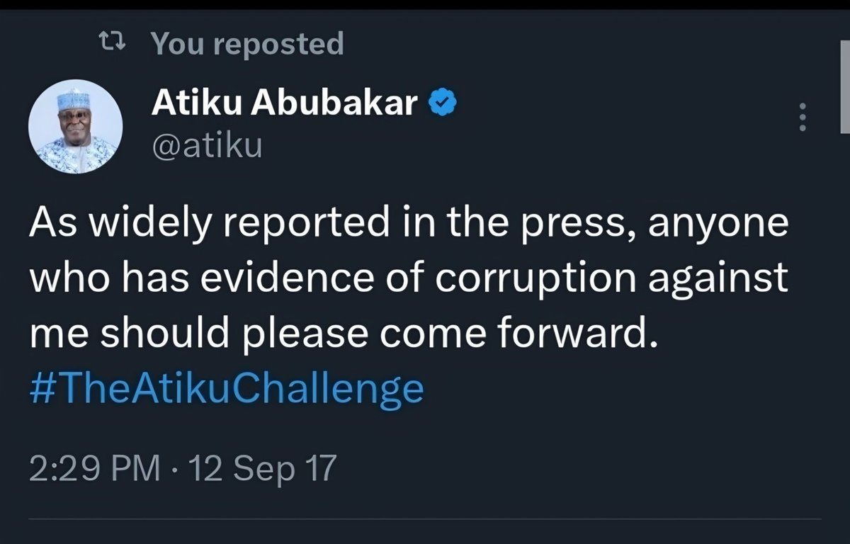 U_Rochas's tweet photo. If president Tinubu tweets something similar to this, I will delete this my account. https://t.co/0EmXrR3KSG