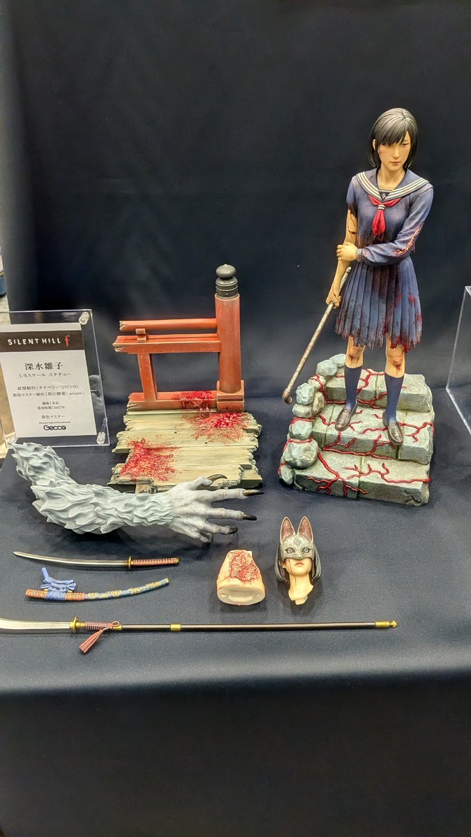 Sees #HinakoShimizu Statue by @Gecco_Corp * My reaction:
