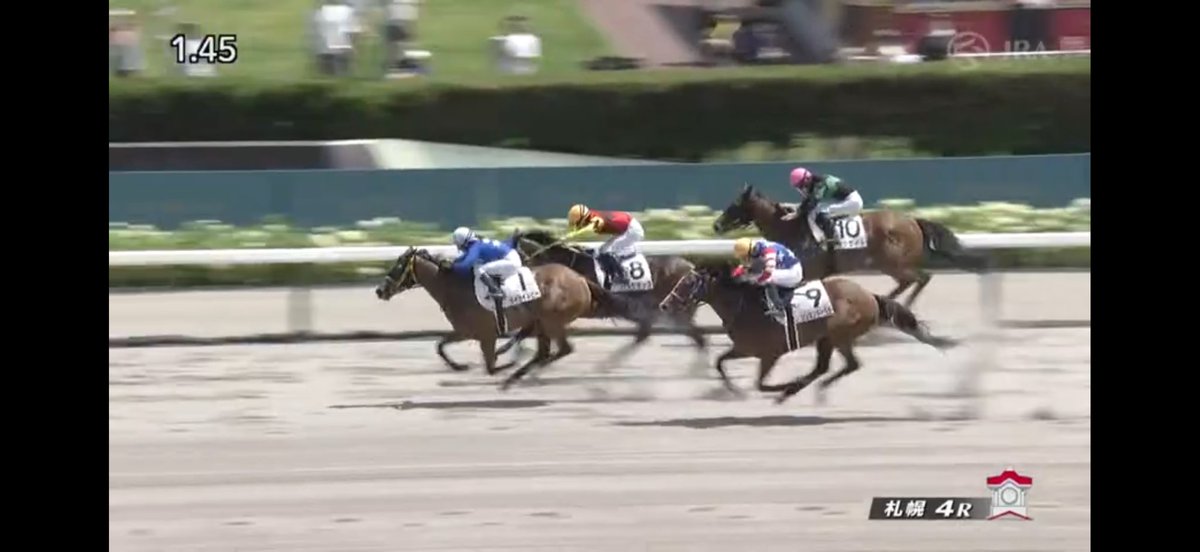 Groove_Racing_'s tweet photo. 札幌4R 優勝🏆タイセイルビー

最後方からの豪快な捲り勝ちでした！

関係者の皆様、おめでとうございます！ https://t.co/LjKkZDRAnJ