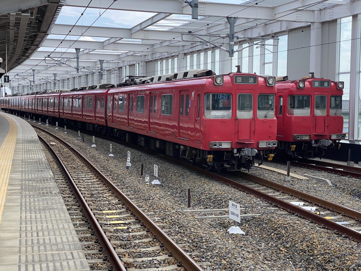 Toki36409189's tweet photo. 布袋留置　114f　213f（70キ）＊

#meiun

＊所定　市交通車
おいでん祭りに伴う運用変更 https://t.co/KVKUPwlDtn