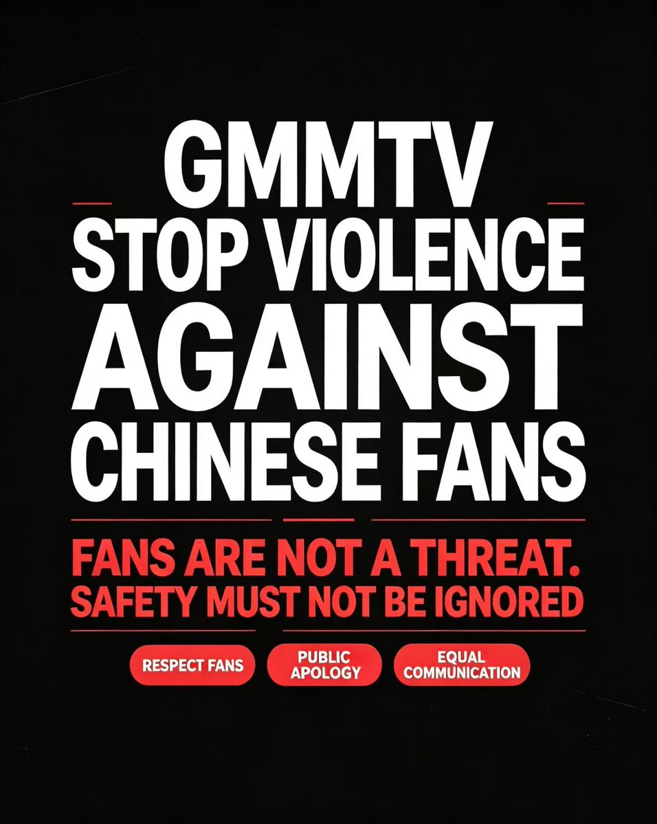 chenxi_0419's tweet photo. @GmmtvShop StopViolenceAgainstFans

#StopViolenceAgainstFans https://t.co/i2f6A1A0ms