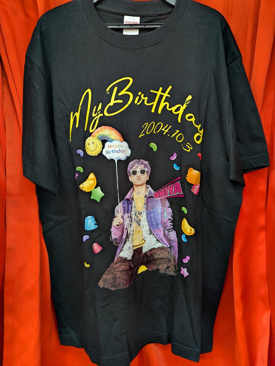 BUDDiiS FUMIYA 生誕 Tシャツ 🍭新入荷情報🍭 BUDDiiS FUMIYA 21th BIRTHDAY GOODS 誰が見ても分かる