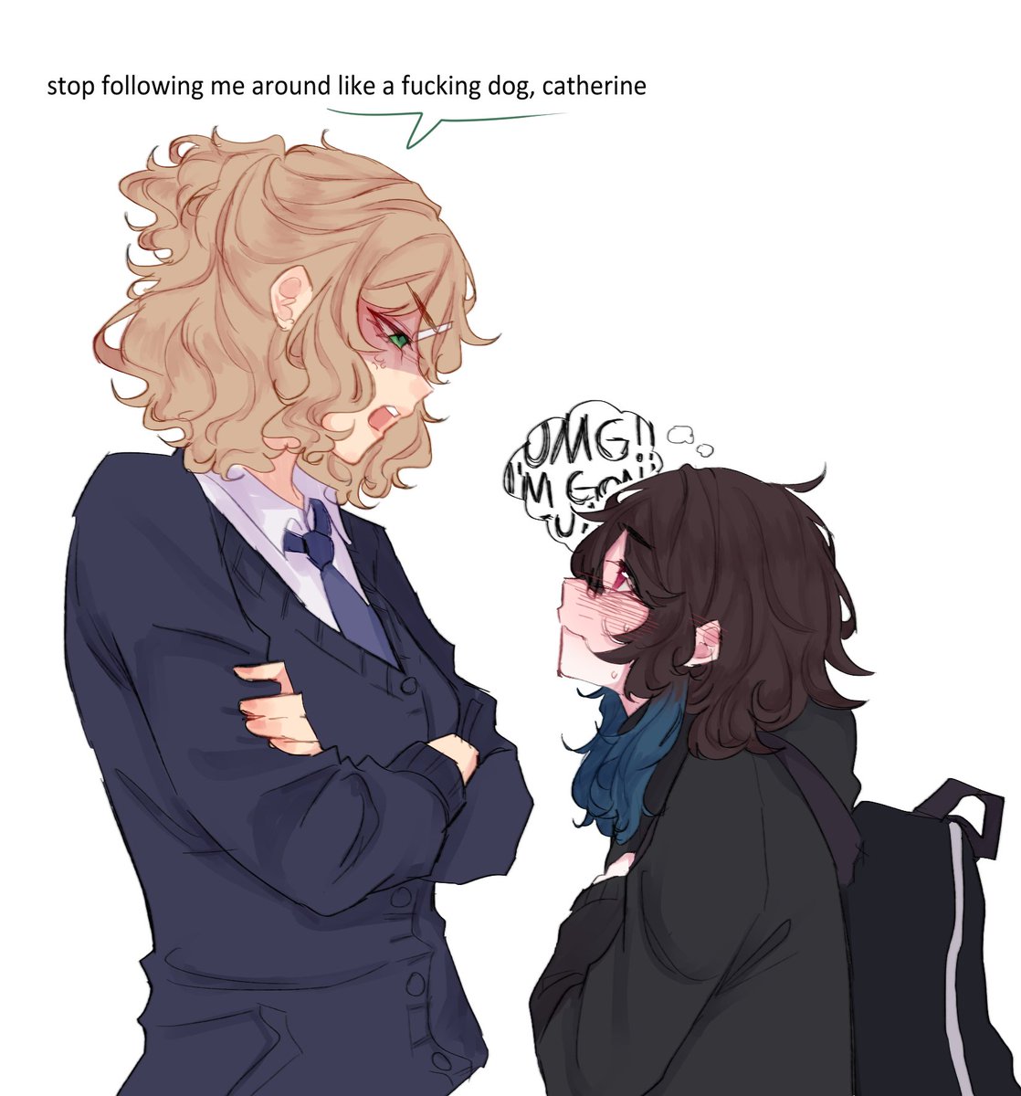 pockiseisont's tweet photo. doodless bleeeh i love my ocs heheheh https://t.co/7L51KVmPMr