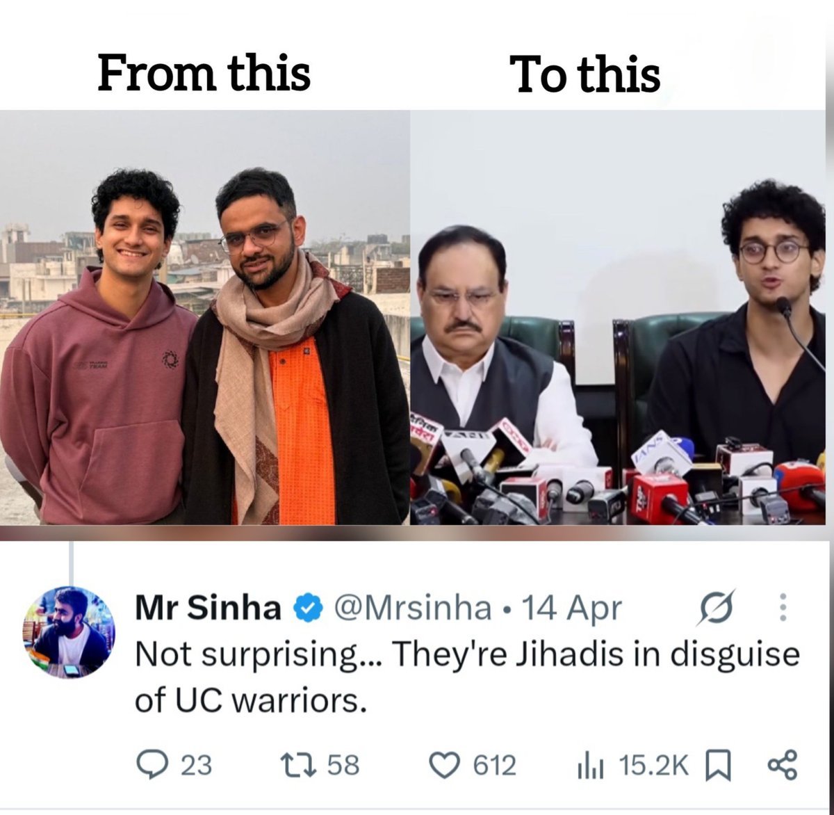 _kumbhkaran's tweet photo. What a turn of events! Time really flies!! https://t.co/sjaqxVzMTF