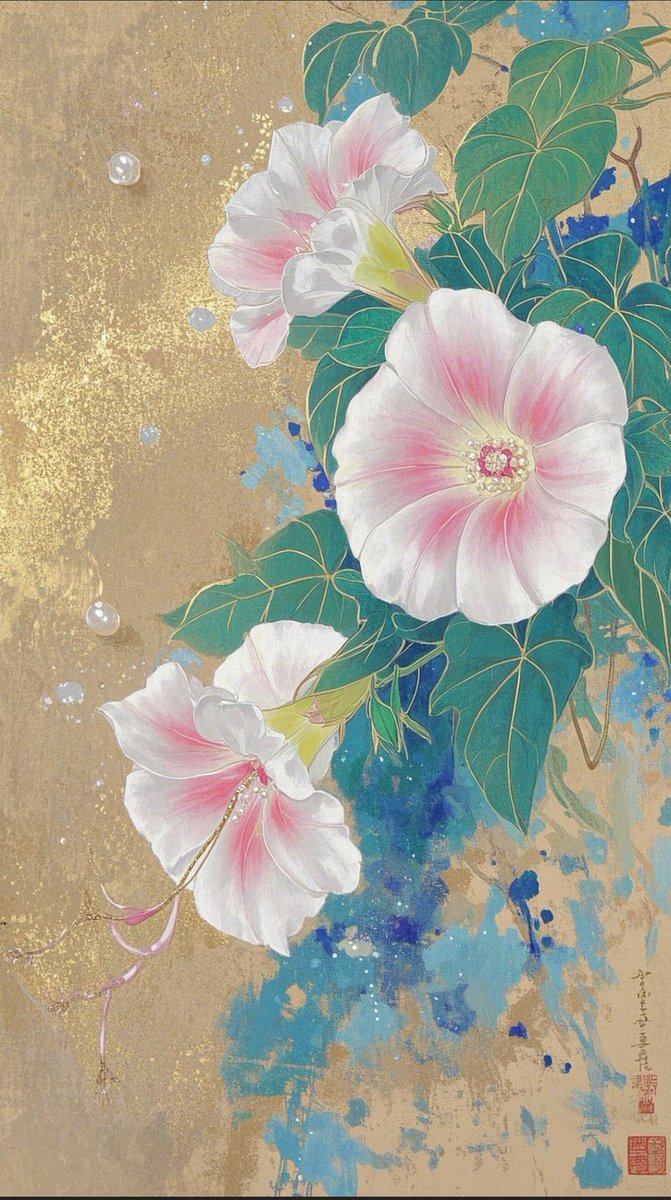 Lemur_squad's tweet photo. Step into a tiny watercolor garden right here—soft hues, dewdrops on petals, and a quiet escape from the daily rush. https://t.co/uVd34tzsME