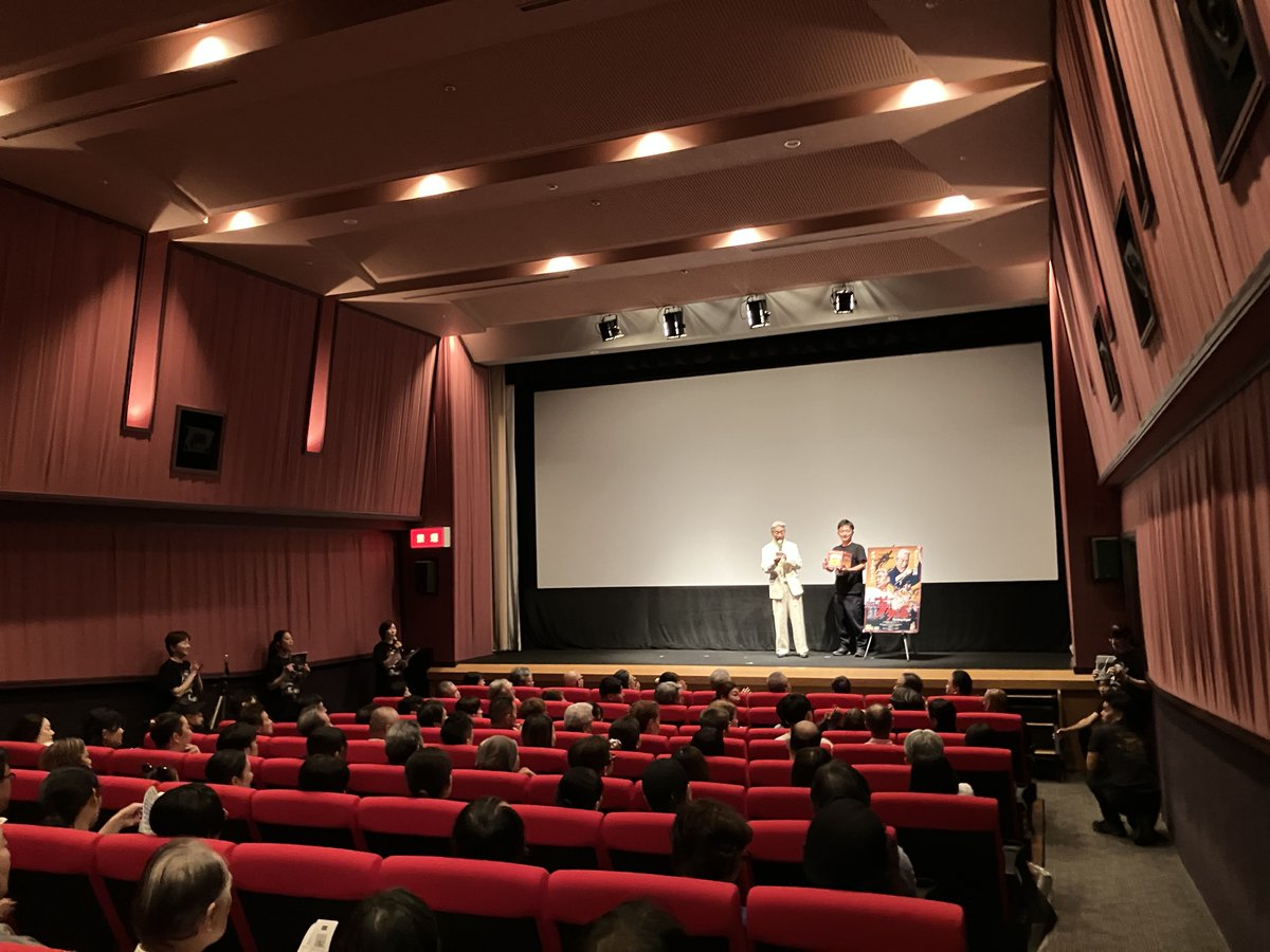 kinocinema6's tweet photo. ＃キノシネマ 心斎橋にて7/24(金)～7/26(日)開催

『＃夢物語 The Living Dragon』
🐲三日間連続公開記念舞台挨拶🐉

三日間大盛況で幕を閉じました😊

＃倉田保昭 さま、ありがとうございました‼️

『＃夢物語 The Living Dragon』は引き続き心斎橋で上映中です‼️‼️ https://t.co/FilxucHumA