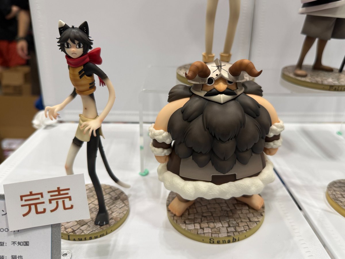 AmiAmi_Report's tweet photo. They look adorable together🍳

Delicious in Dungeon
✨Laios
✨Falin 
✨Senshi
✨Izutsumi
✨Marcille 
✨Chilchuck

*This is a garage kit modeled by LEttby (@LEttby9)

#WF2026S #AmiAmiLive #DeliciousinDungeon https://t.co/GD4ak08IW5