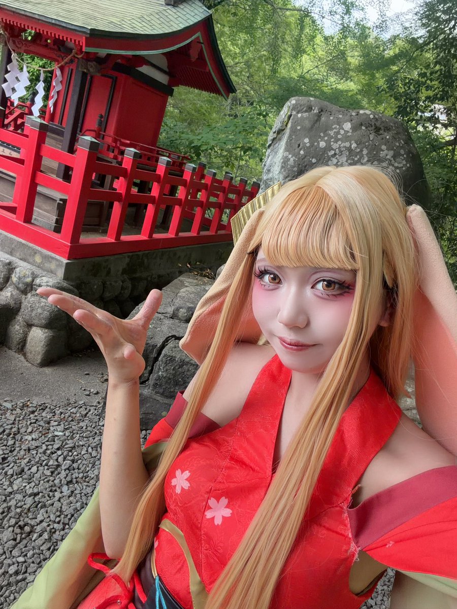 Iro23_cos's tweet photo. そくほーロケ撮影ちう https://t.co/1kYu5bdOo2