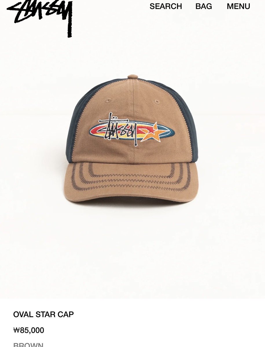 jenrubycloud's tweet photo. 260726 제니 인스타그램 모자 정보
스투시 OVAL STAR CAP brown 85000원
현재 공홈 기준 품절 https://t.co/3L3b6EFDbr