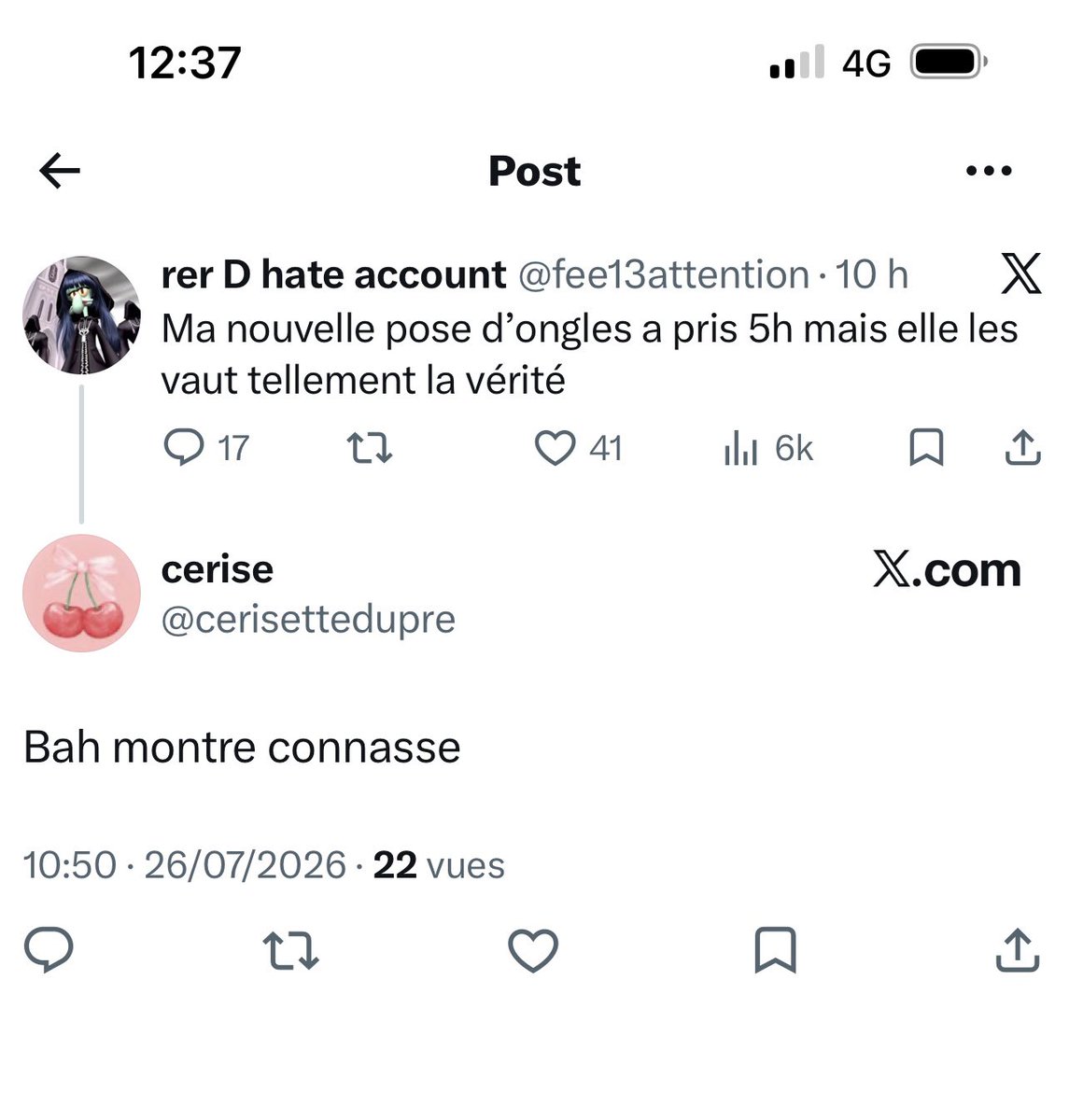 rer D hate account tweet media