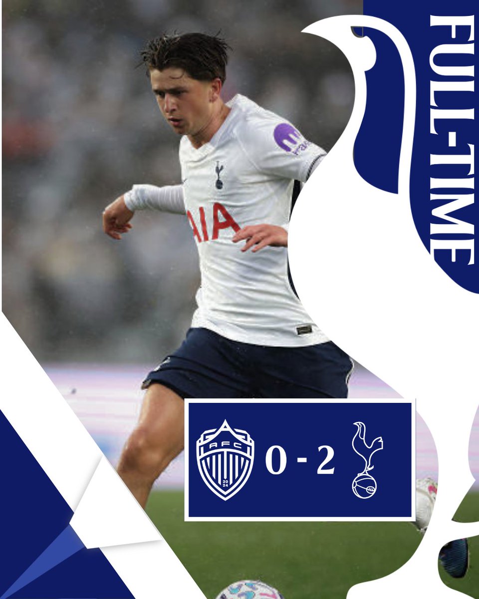 Coys__Corner's tweet photo. FULL-TIME👊
A Win and more minutes in the Tank before we travel down to Sydney. 

Tottenham Hotspurs (2) - (0) Auckland FC
#thfc #spurs #auckland #preseasons #friendly #spursinaucklandtour