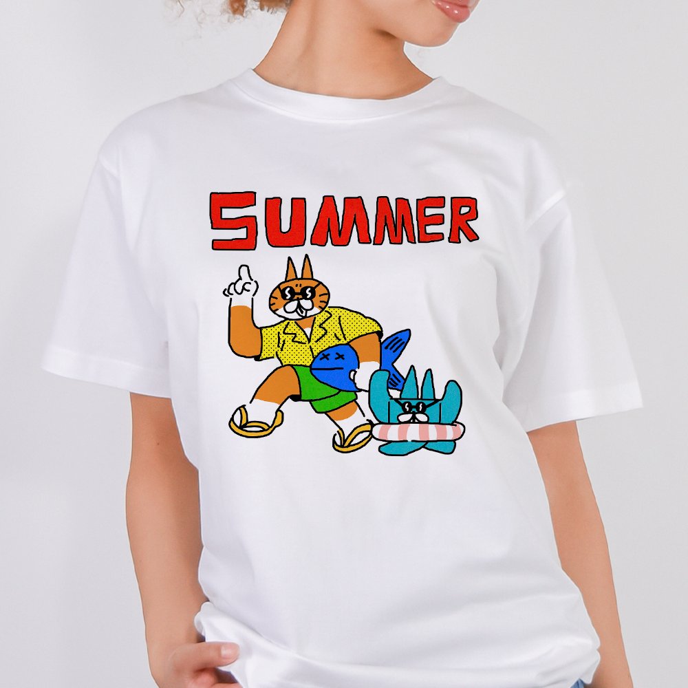 プール・花火・BBQ…🌞🛟🍧🍉 どのシーンにも馴染む夏の相棒Tシャツ