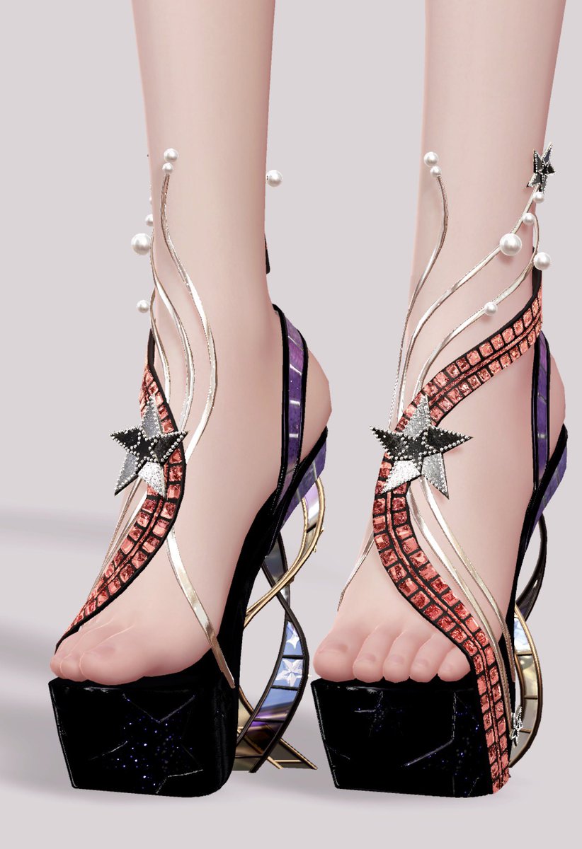 fe4ten's tweet photo. Nikki, babe, I love you and these shoes are so fun but WHY ARE YOUR TOES OUT LIKE THAT https://t.co/r8NBFqzbuD