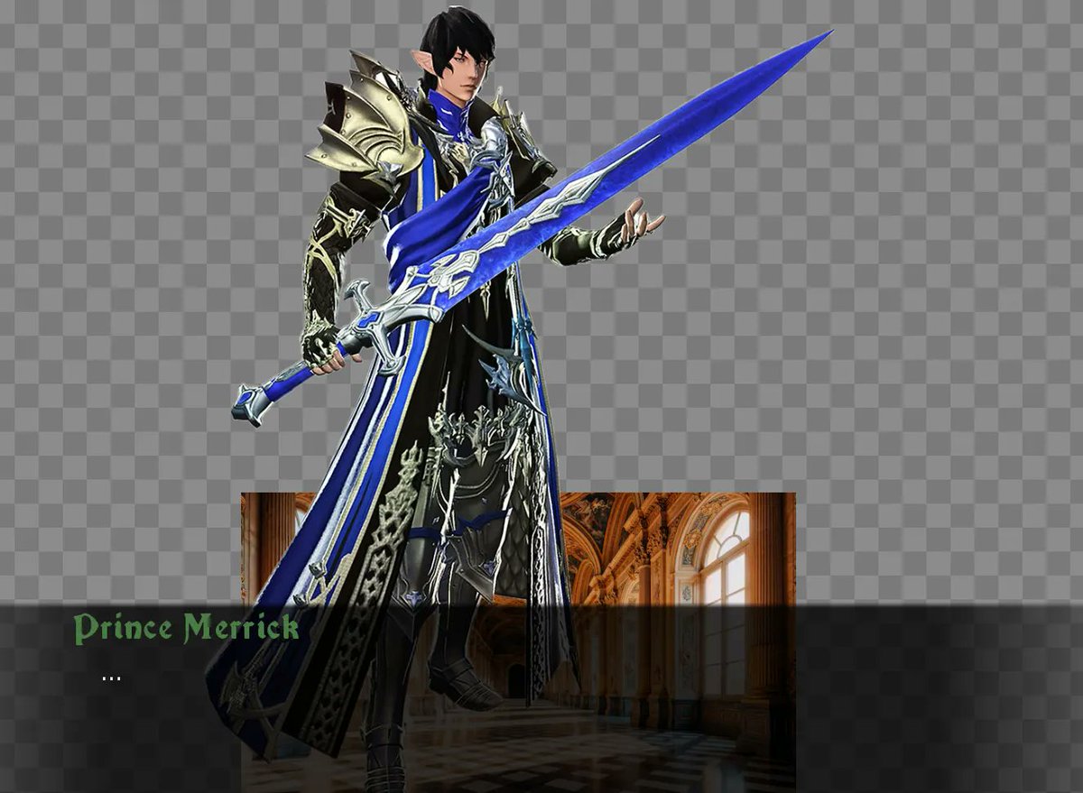 Bakedbunsgaming's tweet photo. While Mocha is busy kneading out the kinks with Prince Merrick's art, a different 'meric was chosen as his placeholder.

#ToFoolaFool #Yandere #IndieGame #Otome #VisualNovel #TFaF #VN #indiedev #renpy https://t.co/ju7rZphLif