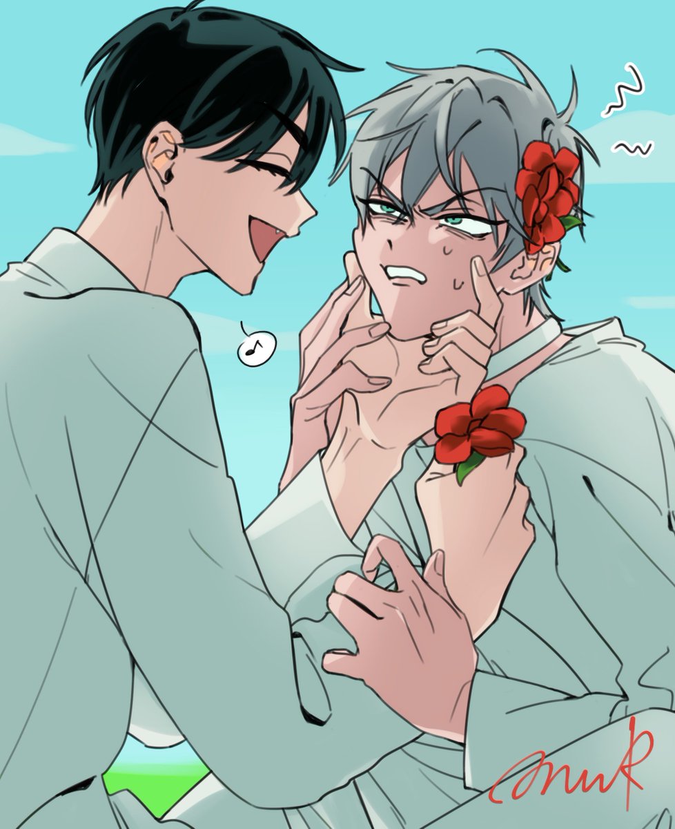 mmwr_0's tweet photo. 赤が映えて可愛いね🌺

#ivantill #ivan #till #alienstage https://t.co/Y2aLZPgfzn