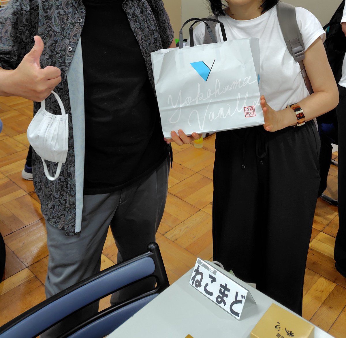 SONIC_ROAD's tweet photo. 嫁pさんに前回サインを頂いたのでお礼に「横浜バニラ」をお渡ししました🎁✨
そして…なんと!!なんと!!!
嫁pさん社団戦初勝利です👏✨
おめでとうございます🎉🥳 https://t.co/y9y3Cd139K