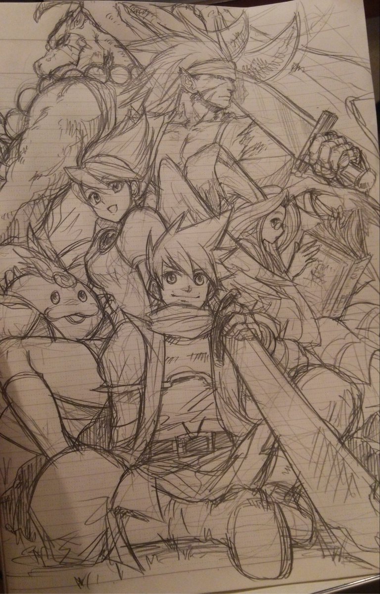 RFyuki_illust's tweet photo. 10年〜20年前のラクガキたち
#格ゲーキャラ描こうぜ https://t.co/SNtg55Xps7
