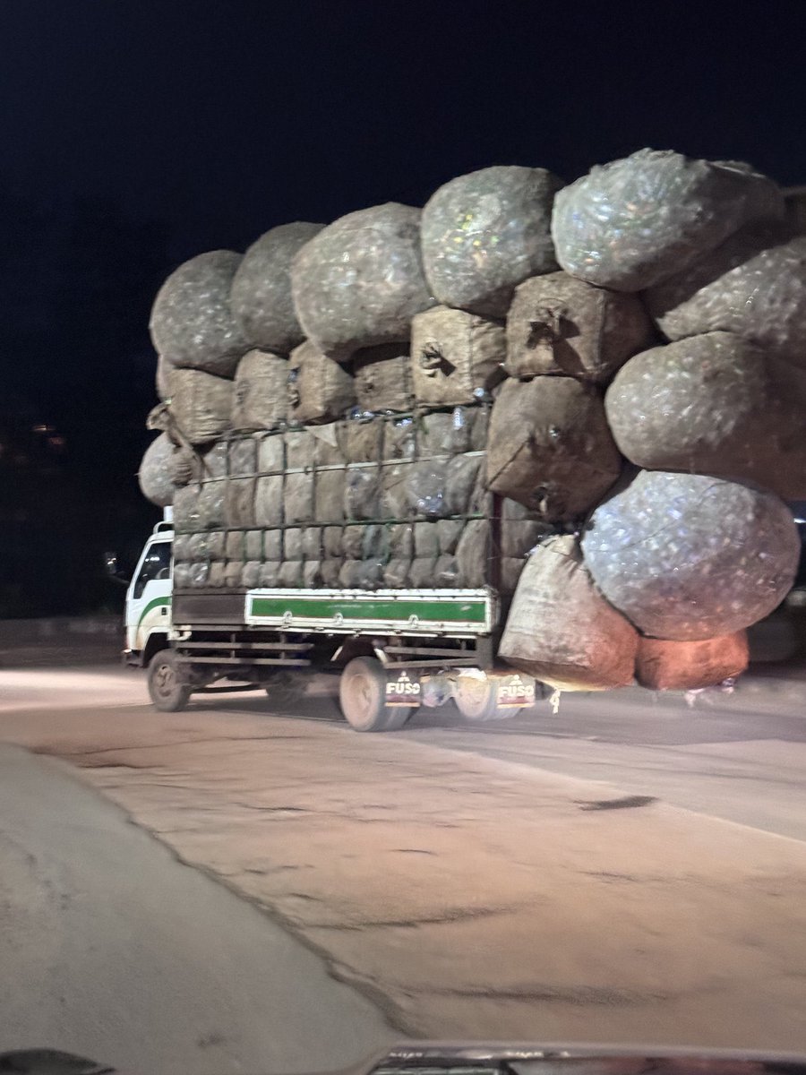 PhillipKarugaba's tweet photo. We have a road safety crisis! These vehicles are on the roads every single day! Overloaded, unsecured, dangerous! Enforcement wapi! Weyayu @PoliceUg ? https://t.co/3xcIkjFJx0