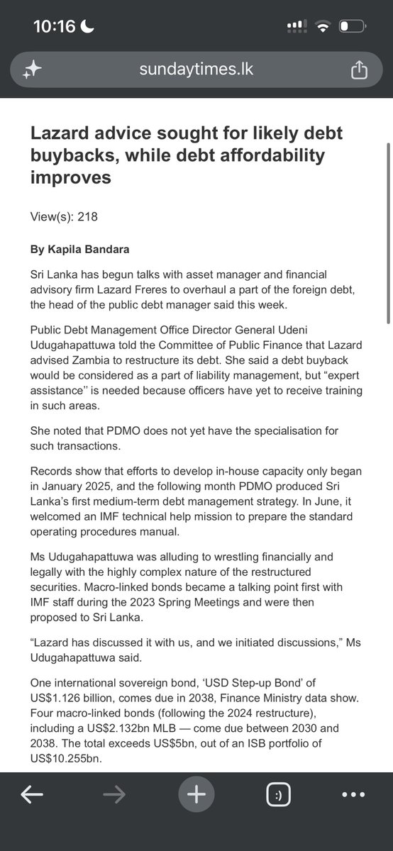 danielalphonsus's tweet photo. Lazard bankers are paid over 100x our Public Debt Management officers. 

Getting advice from the likes of Lazard is good, it helps bring down our borrowing costs and generally more than pays for itself. 

But what’s better is also hiring high quality staff to the Public Debt Management Office.