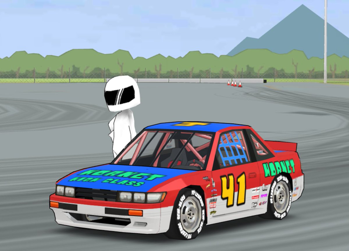 speebmeister's tweet photo. started playing FR legends recently, immediately recreated the daytona usa hornet. https://t.co/z0QL1SzSj4