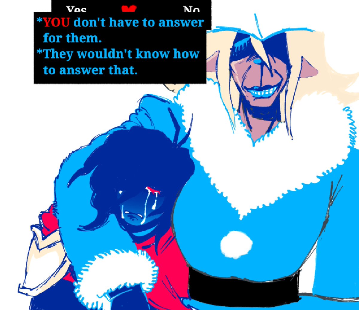 KrisDPizza's tweet photo. #deltarune this is stupid https://t.co/wpZFoX6Pye