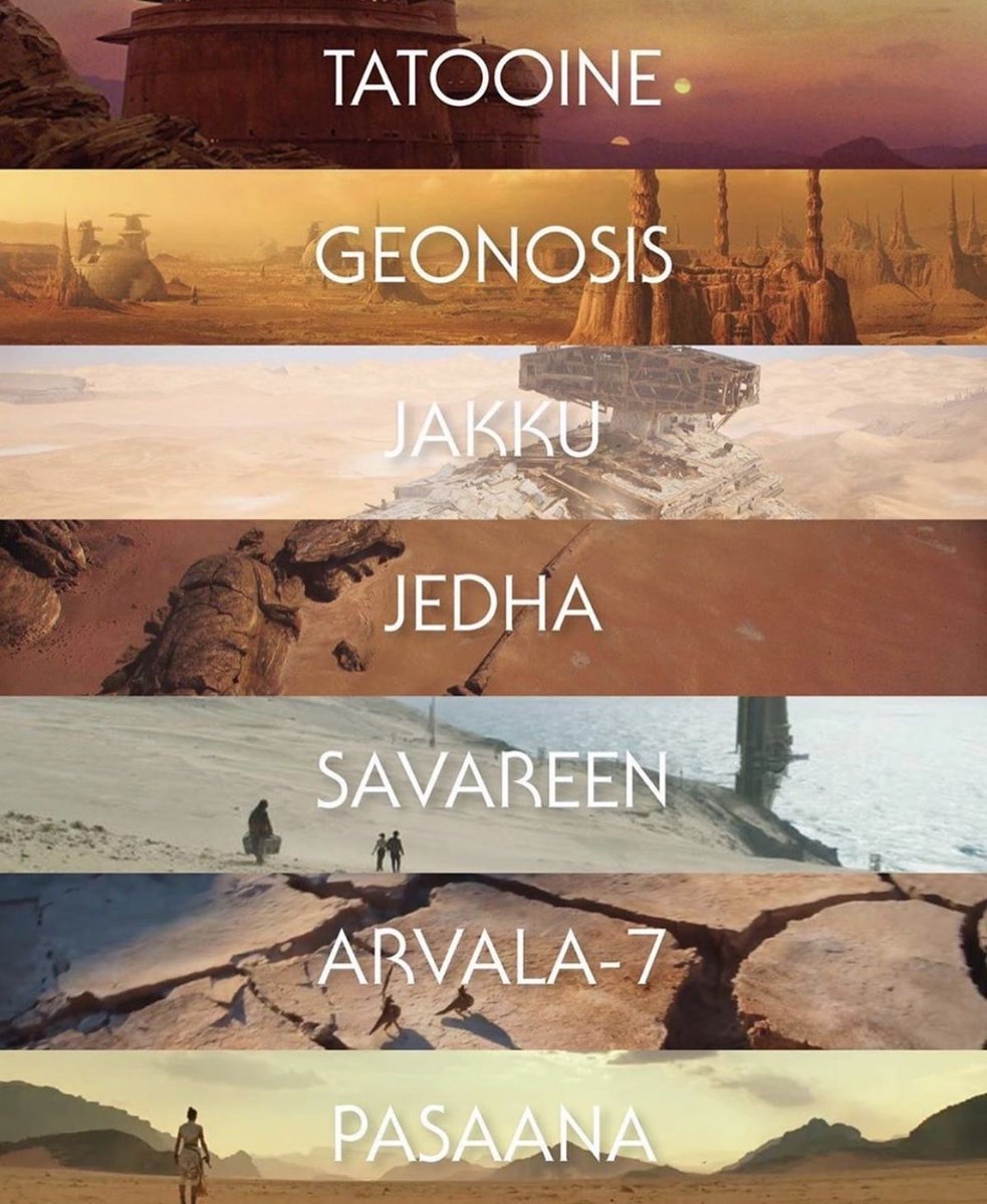 SWCultureLive's tweet photo. Which desert planet is your favorite? https://t.co/pwmi6wzfq4