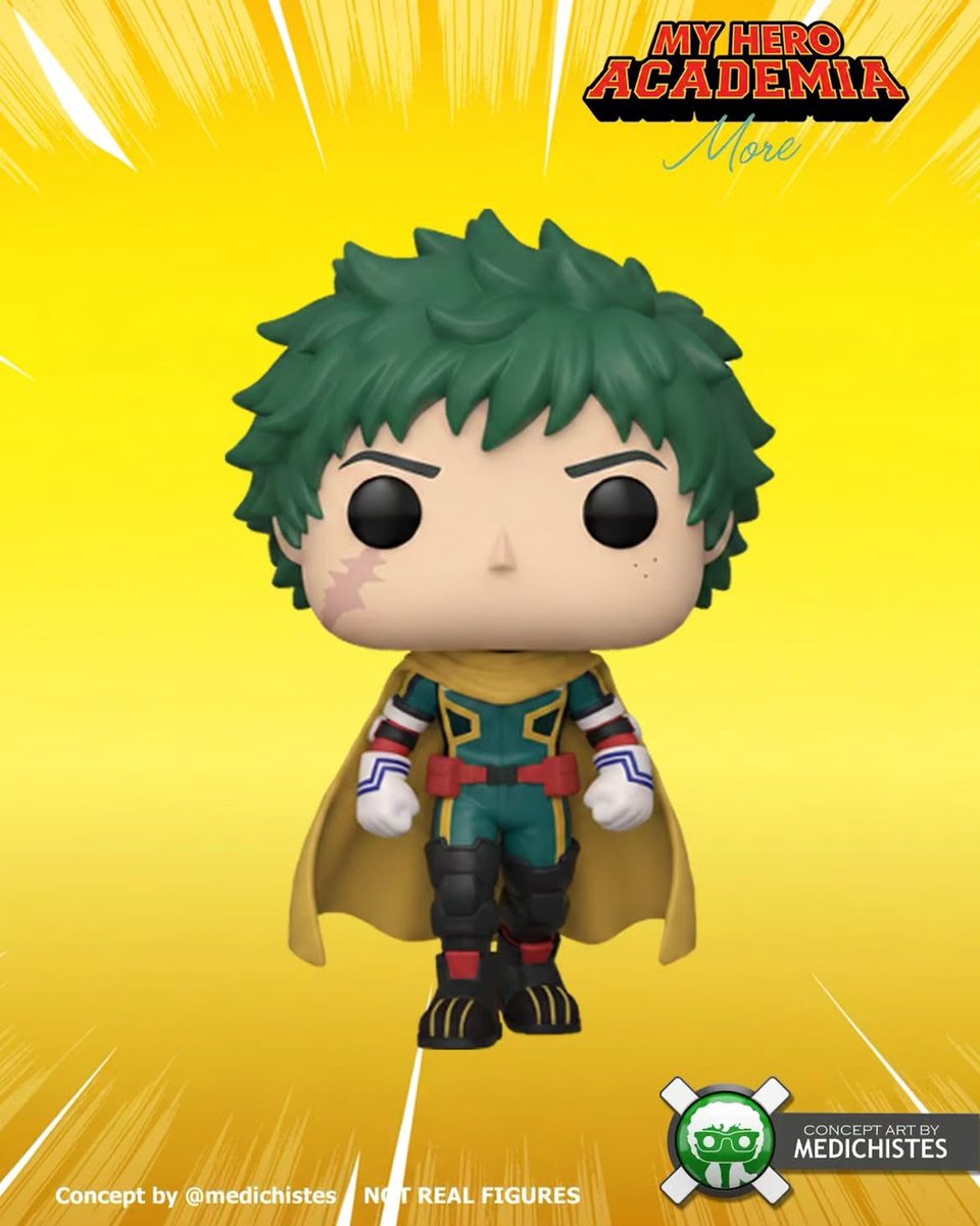 JonFunkos's tweet photo. My Hero Academia: More concepts by @medichistes (IG)!

#Funko #MyHeroAcademia https://t.co/ucFNuBbc9s