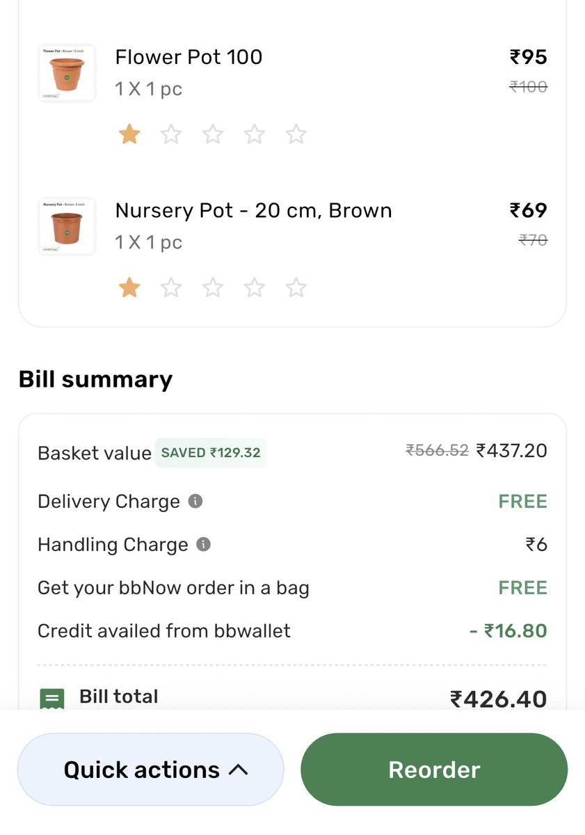 LyStatus's tweet photo. Dear @bigbasket_com 
I have ordered this and get delivered this and that too damaged.
After placing return request they are rejecting my return request.
Is this customer experience was tata delivering. 
Are you guys have some shame?
i will mail this issue to higher authorities https://t.co/c9erIekpaf