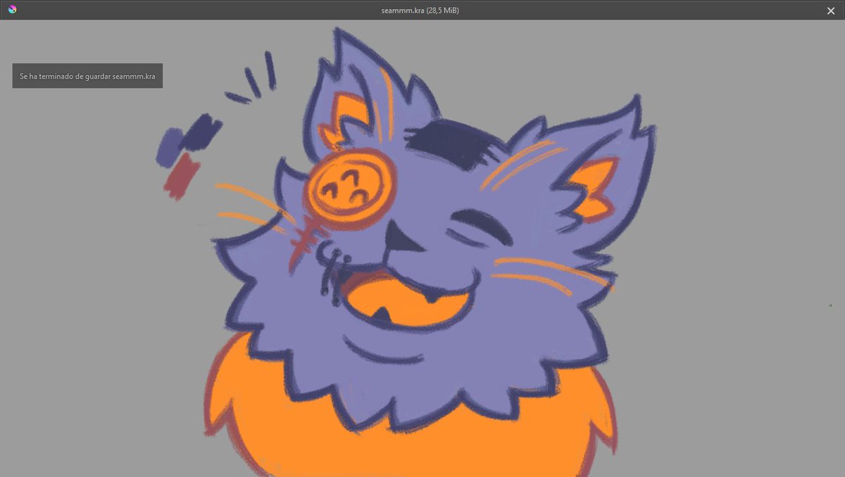 felipepino413's tweet photo. seam doodle i might doodle blue next https://t.co/Ju33oT9BV7