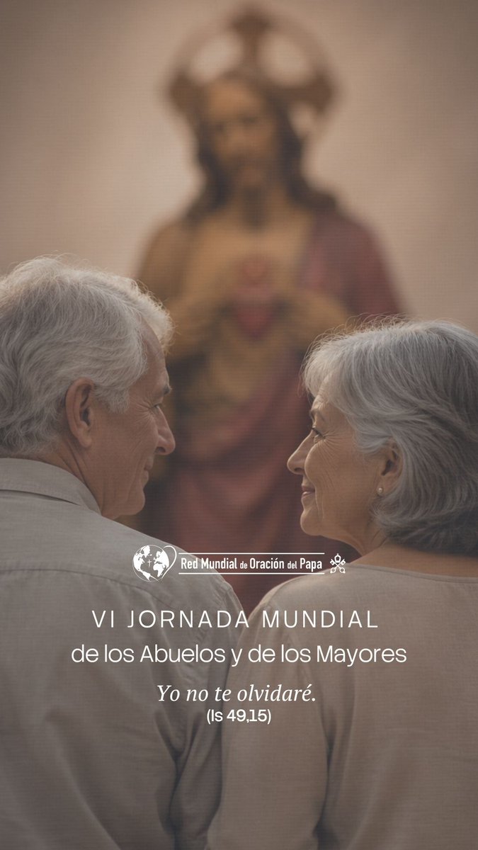 clicktopray_es's tweet photo. ✨"¡No tengan miedo de la fragilidad! Propiamente esta debilidad lleva consigo una nueva potencialidad que ilumina también las demás edades de la vida.

#AbuelosyMayores #ClickToPray https://t.co/kR1LGZuuLS