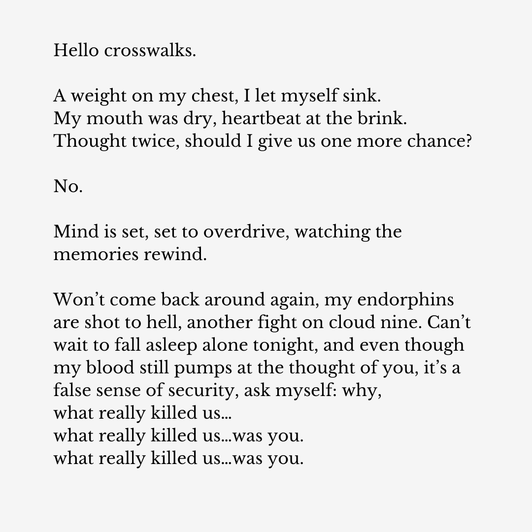 thisguypax's tweet photo. Hello Crosswalks
#poetry #poem https://t.co/0uwOVeNTob
