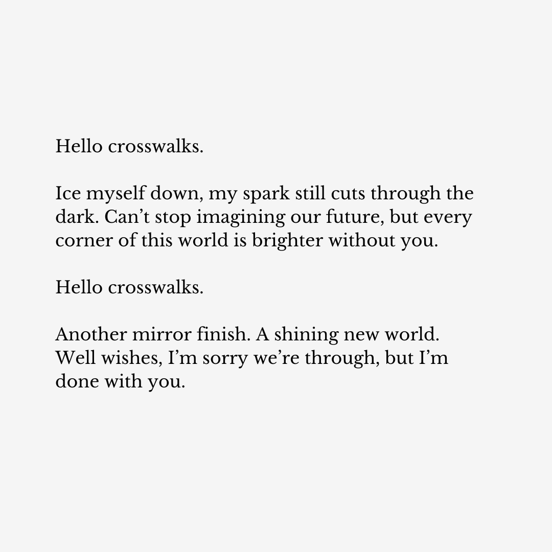 thisguypax's tweet photo. Hello Crosswalks
#poetry #poem https://t.co/0uwOVeNTob