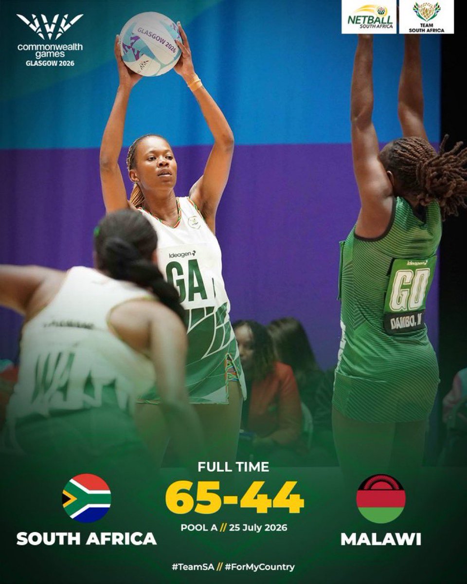 tumisole's tweet photo. Oh South Africa🇿🇦🇿🇦🇿🇦

Well done to team @Netball_SA 

No DNA, Just RSA 🇿🇦 https://t.co/YnKy0Pt65n