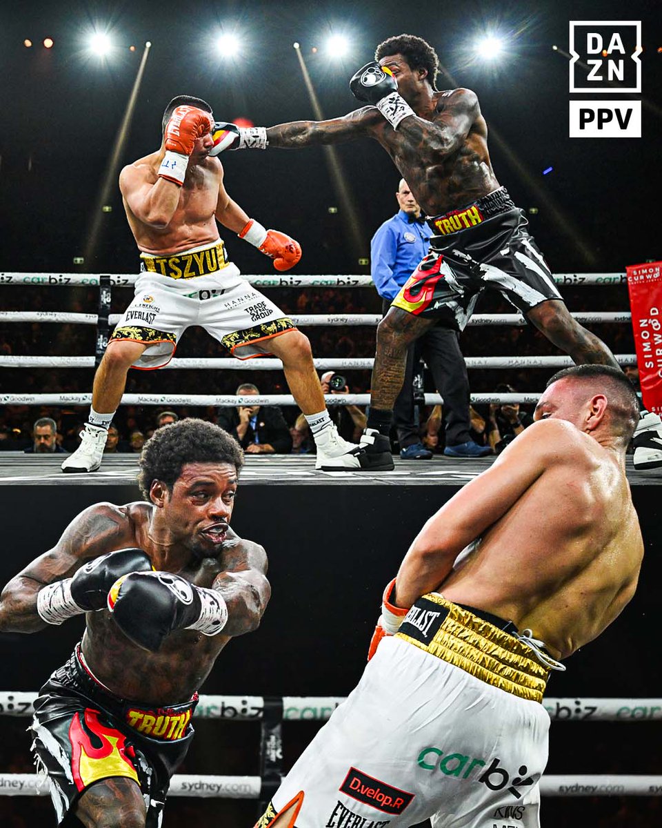 DAZNBoxing's tweet photo. How are you scoring this?! 

🎟️ Buy #SpenceTszyu NOW at https://t.co/FoiaUucafv | Live Now on DAZN and DAZN on Prime | In Select Territories https://t.co/z8wqFu2uNa
