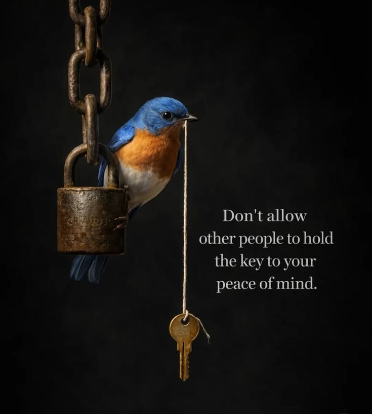 GoldWisdomh's tweet photo. Protect your peace. Never hand someone else the power to control your happiness. https://t.co/gUKQiyWqTA