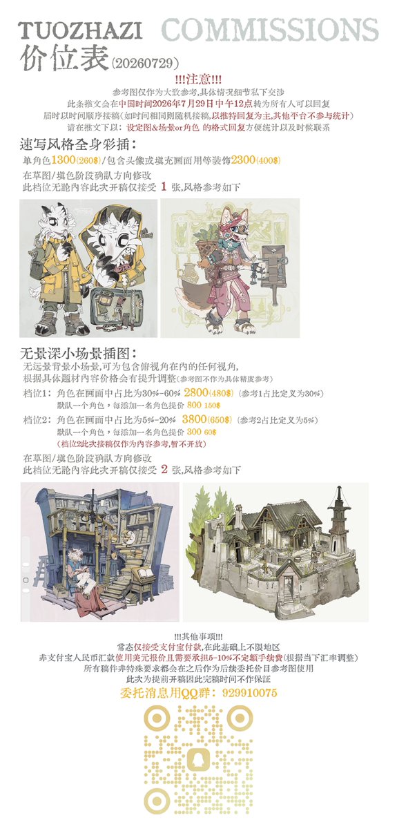 TUOZHAZI's tweet photo. 委托统计会于7月29日中午开启 https://t.co/mWQMDK64xD