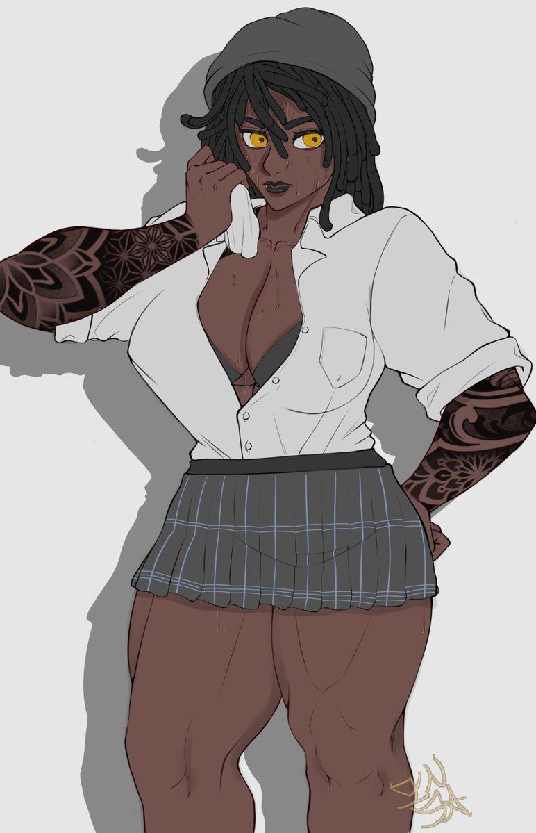 INSAkaneSUR's tweet photo. Another wonderful OC for @Darth_Inaros 

Meet Kha'Mari Vasha—she doesn't play around https://t.co/LlTyqle9DV