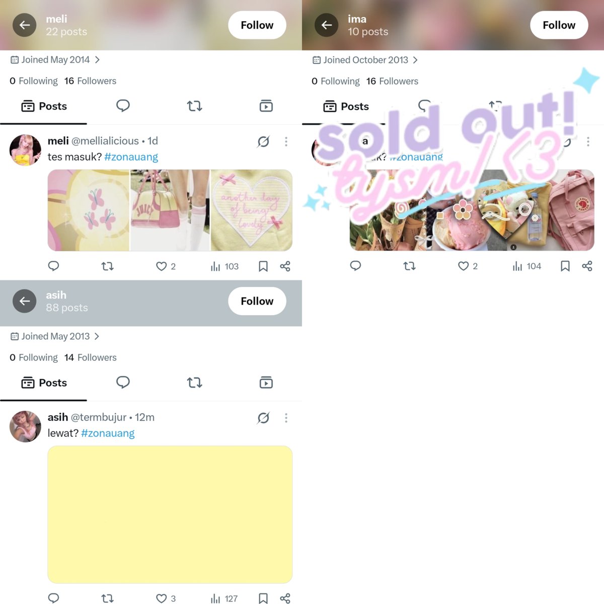 HOKLMES's tweet photo. @doeletteys @pointibe Ini byyy, aku ada start 39k yahhh. Detail ada di pinned atau boleh tanya ke dm/wa akuuuw https://t.co/FifEwEt9FD